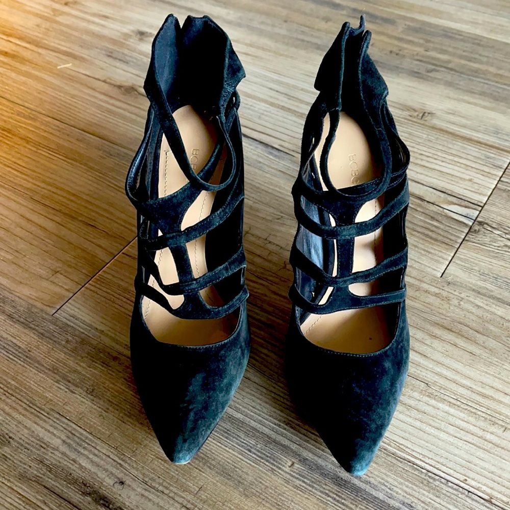 Bcbg Black lace heels